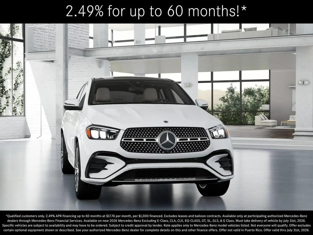 New 2026 Polar White Mercedes-Benz GLE 450 image 50