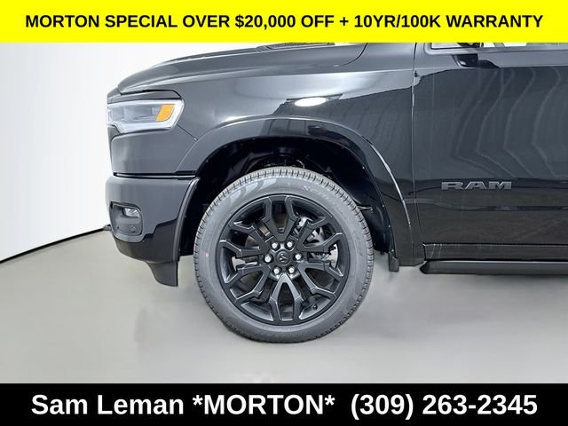 New 2026 Diamond Black Crystal Pearl-Coat Exterior Paint Ram Limited image 32