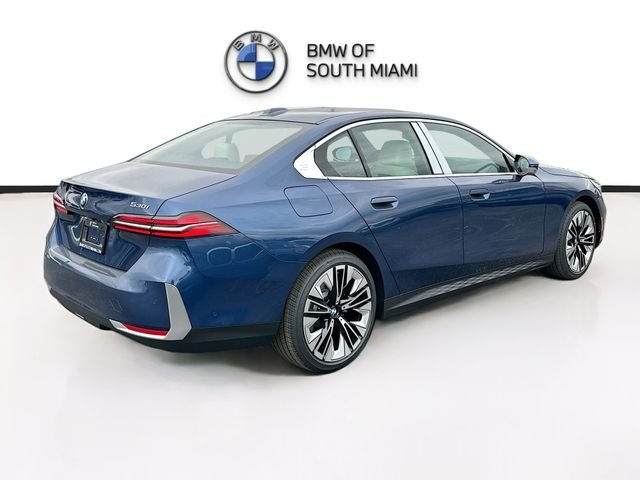 New 2026 Blue BMW 530i image 6