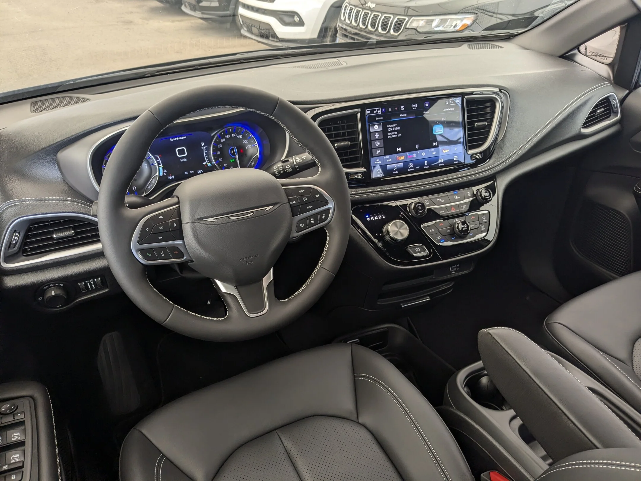 New 2027 Black Chrysler Select - - AWD - Safety Sphere Pkg - Stow n Go Seating - Heated Seats - Remote Start & More! image 23