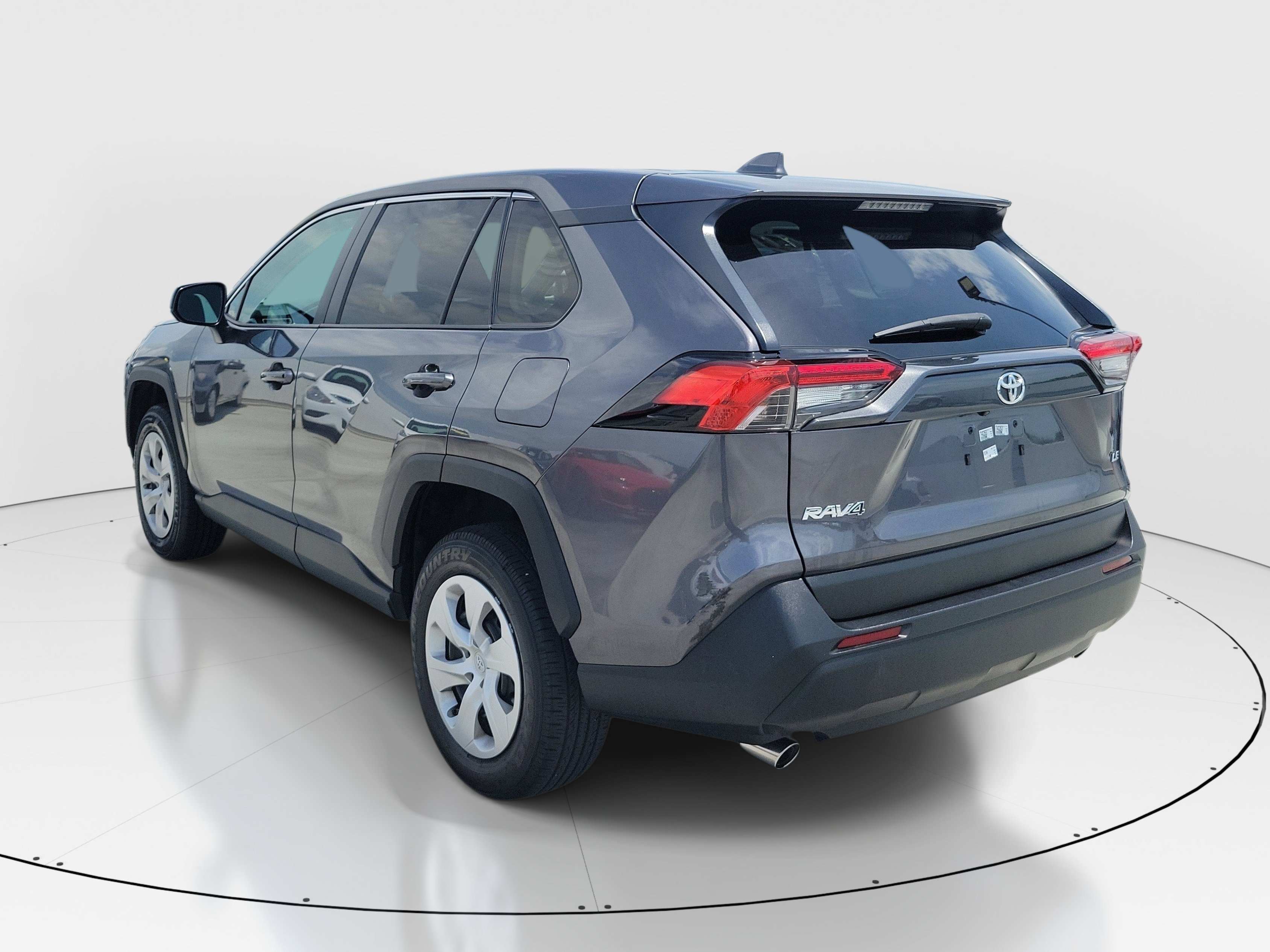 Used 2024 Magnetic Gray Metallic Toyota LE image 4