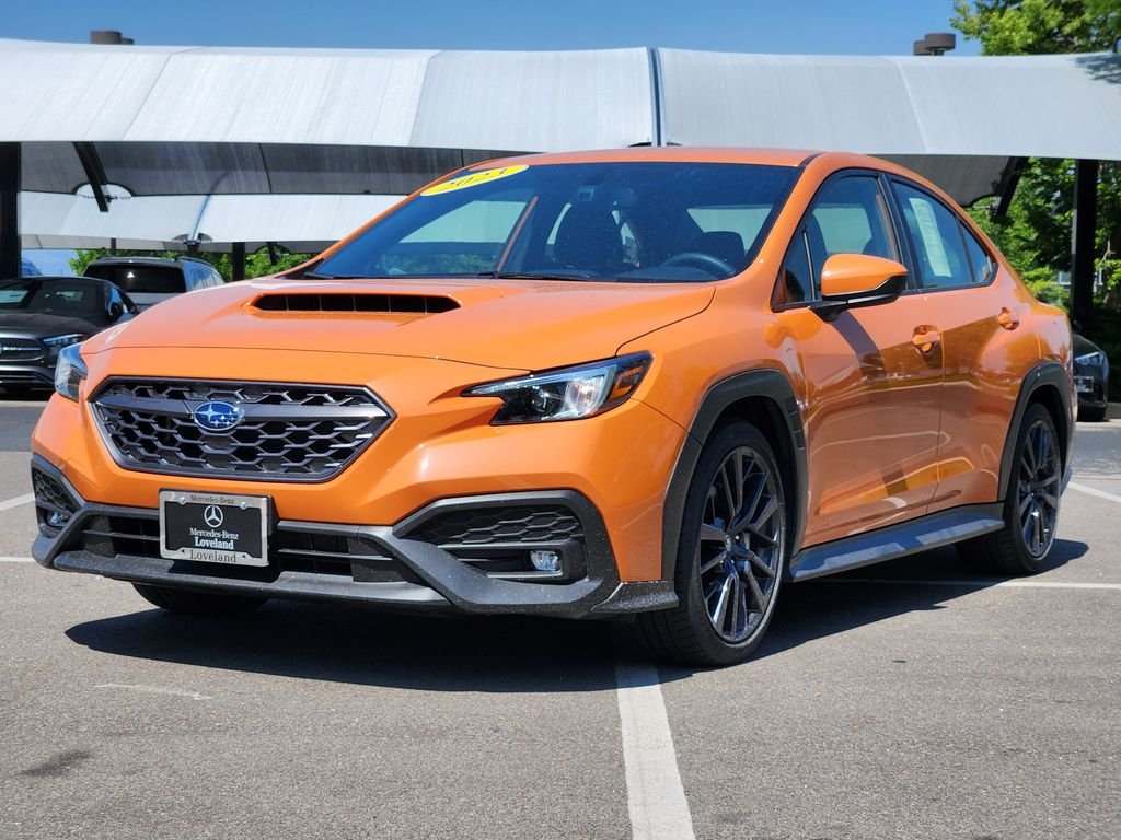 Used 2023 Solar Orange Pearl Subaru Premium image 4