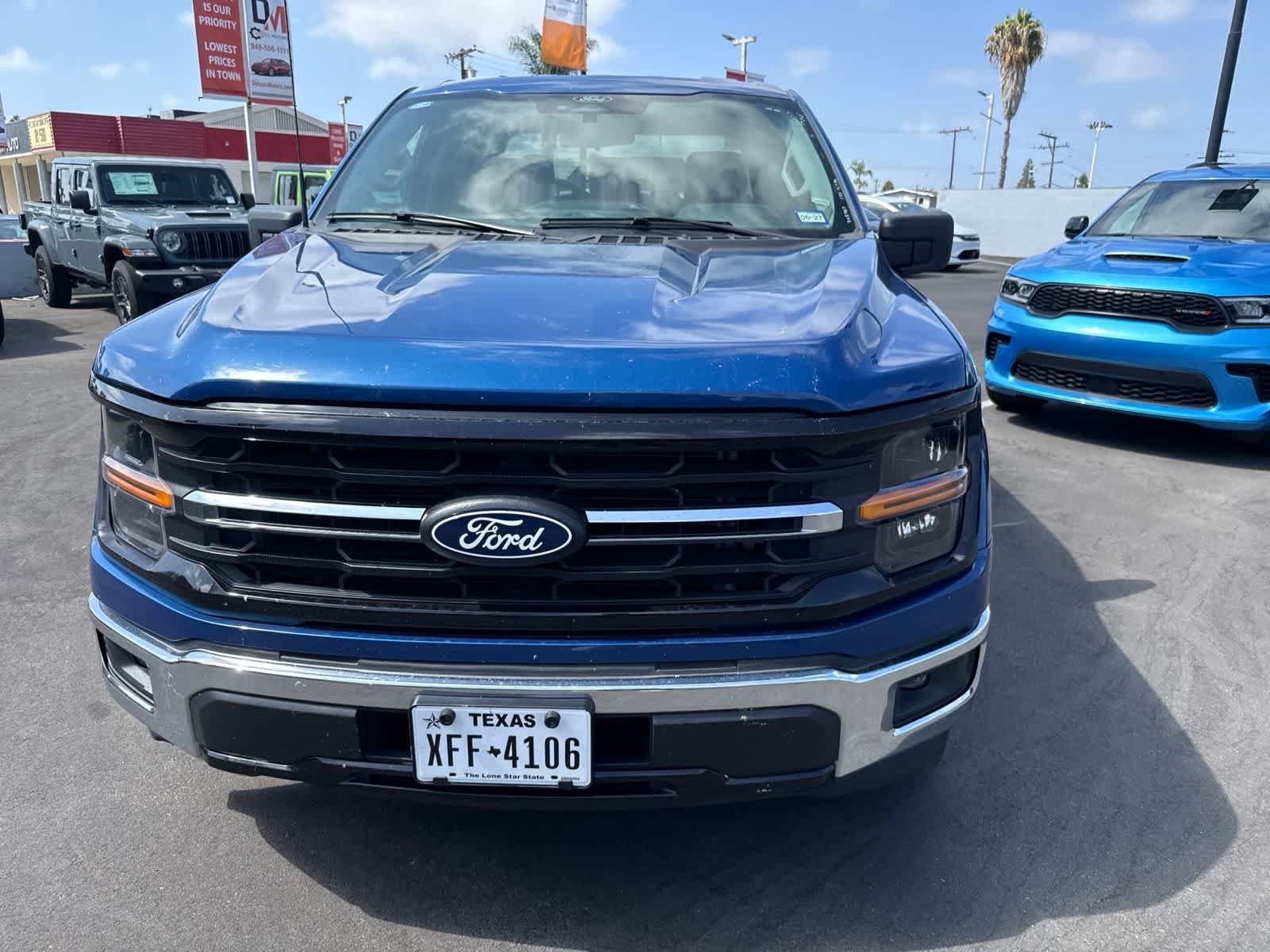 Used 2025 Atlas Blue Metallic Ford XLT image 3