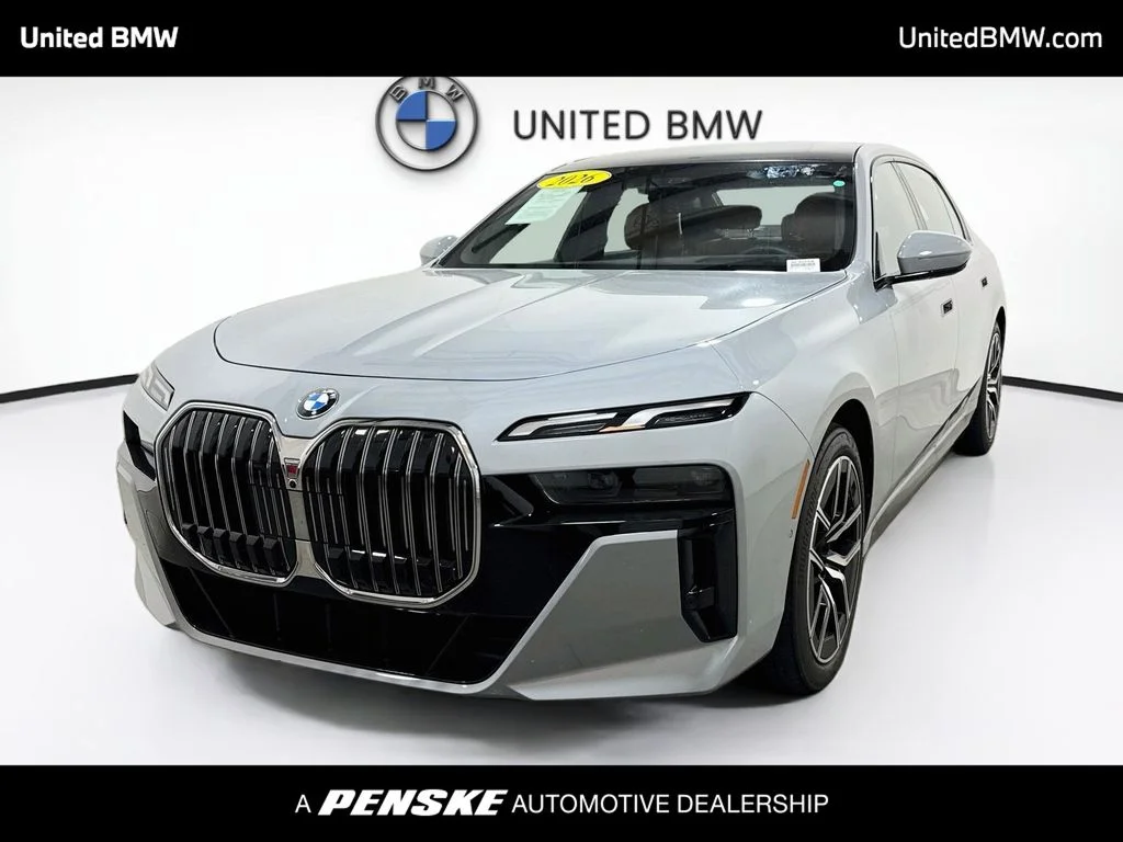 Certified Used 2026 Brooklyn Grey Metallic BMW 740i image 1