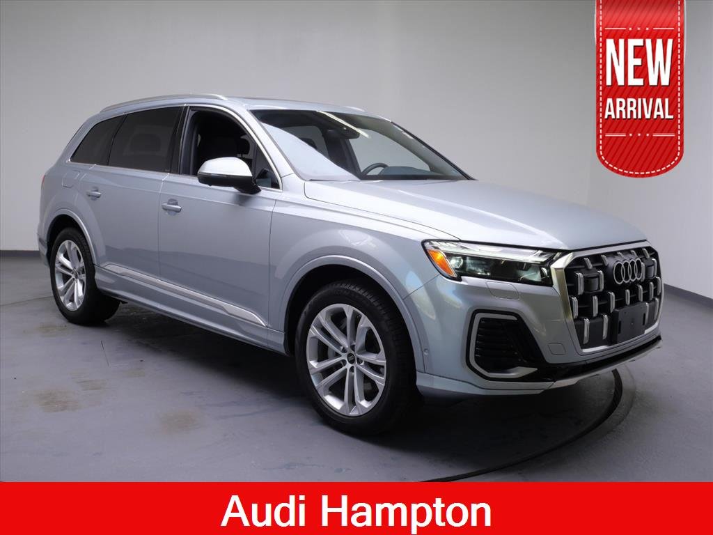 Used 2025 Satellite Silver Metallic Audi Premium Plus image 3