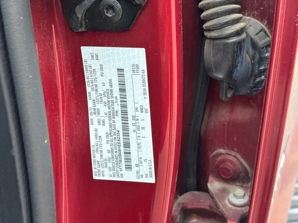 Used 2017 Ruby Red Metallic Tinted Clearcoat Ford XLT image 22