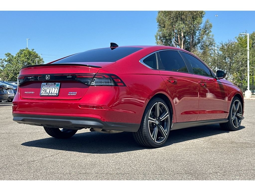 Used 2024 Radiant Red Metallic Honda Sport image 6