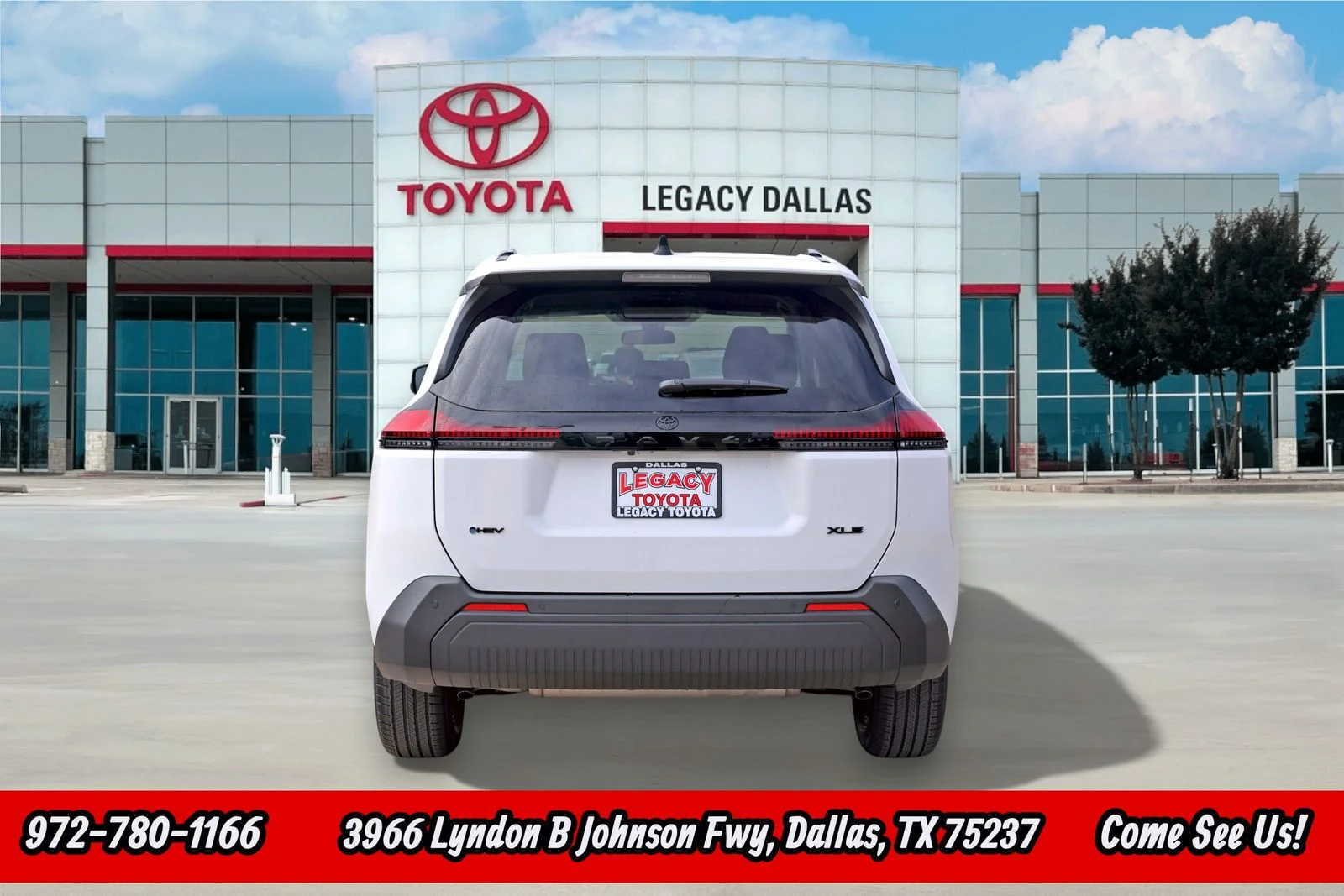 New 2026 White Toyota XLE Premium image 7
