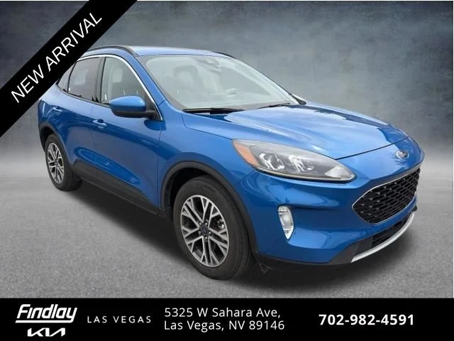 Used 2020 Blue Ford SEL image 3