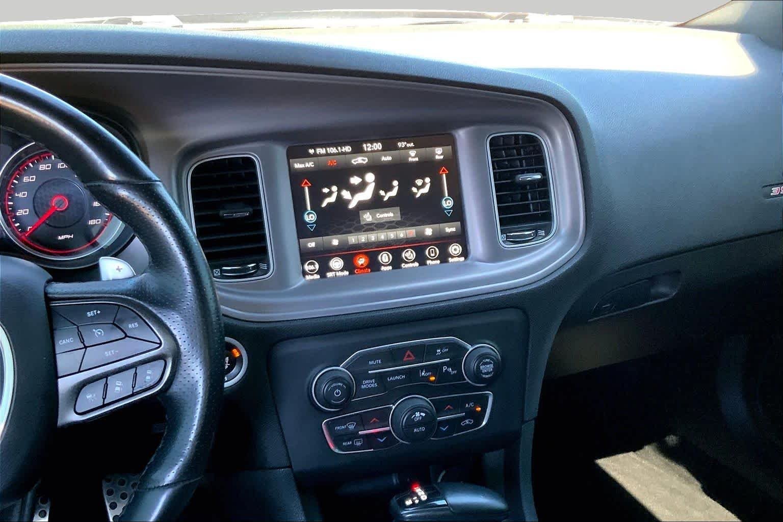 Used 2023 Pitch Black Clearcoat Dodge Scat Pack image 6