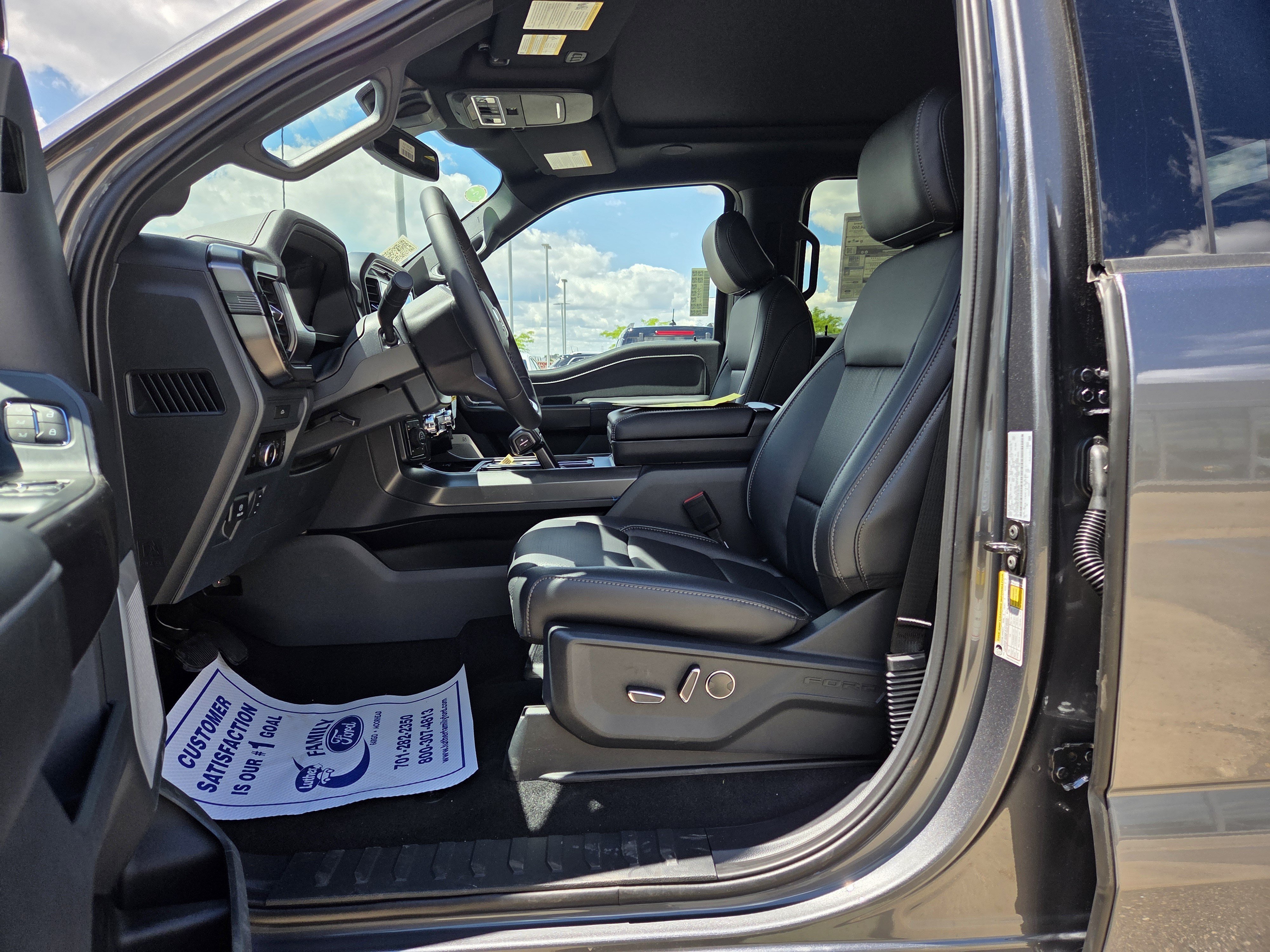 New 2026 Carbonized Gray Metallic Ford LARIAT image 5