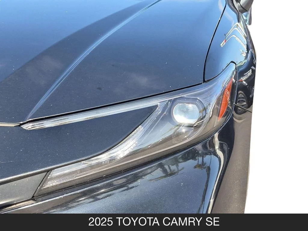 Used 2025 Black Toyota SE image 10