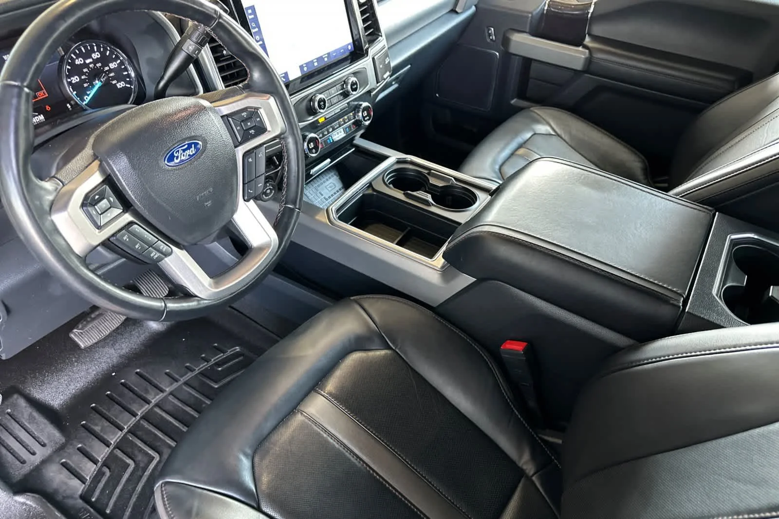 Certified Used 2022 Atlas Blue Metallic Ford Platinum image 11