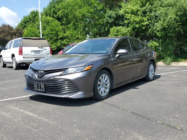 Used 2020 Gray Toyota LE image 2