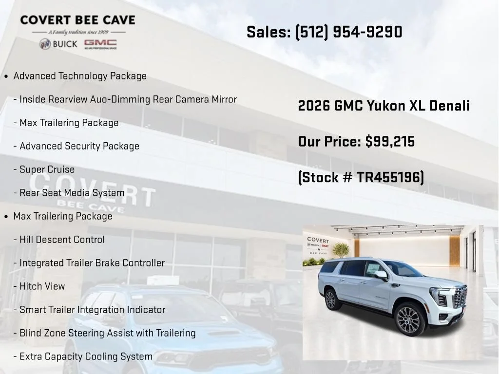 New 2026 Glacier White Tricoat GMC Denali image 14