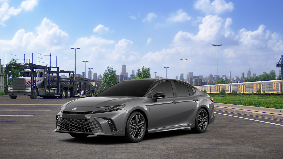 New 2026 Heavy Metal with Midnight Black Metallic roof Toyota XSE image 23