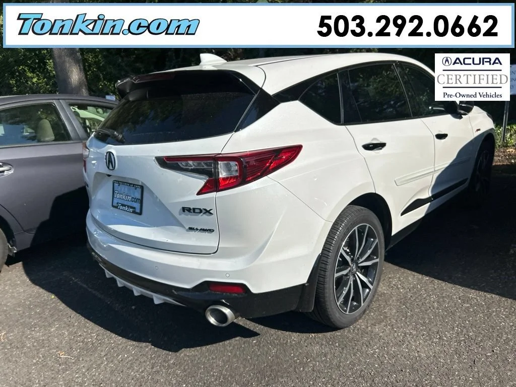 Certified Used 2025 Platinum White Pearl Acura SH-AWD A-SPEC ADV image 13