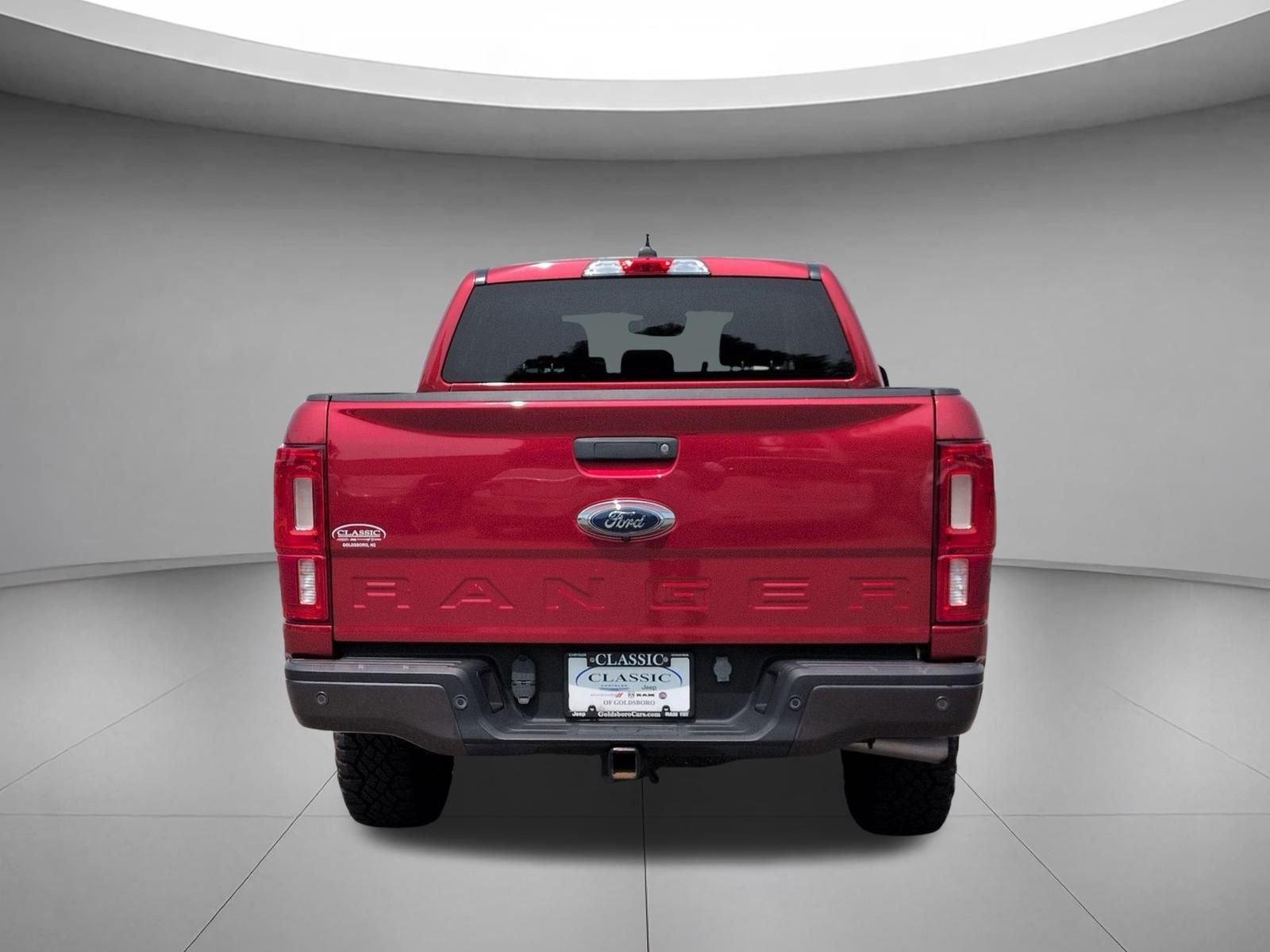 Used 2021 Rapid Red Metallic Tinted Clearcoat Ford XLT image 4