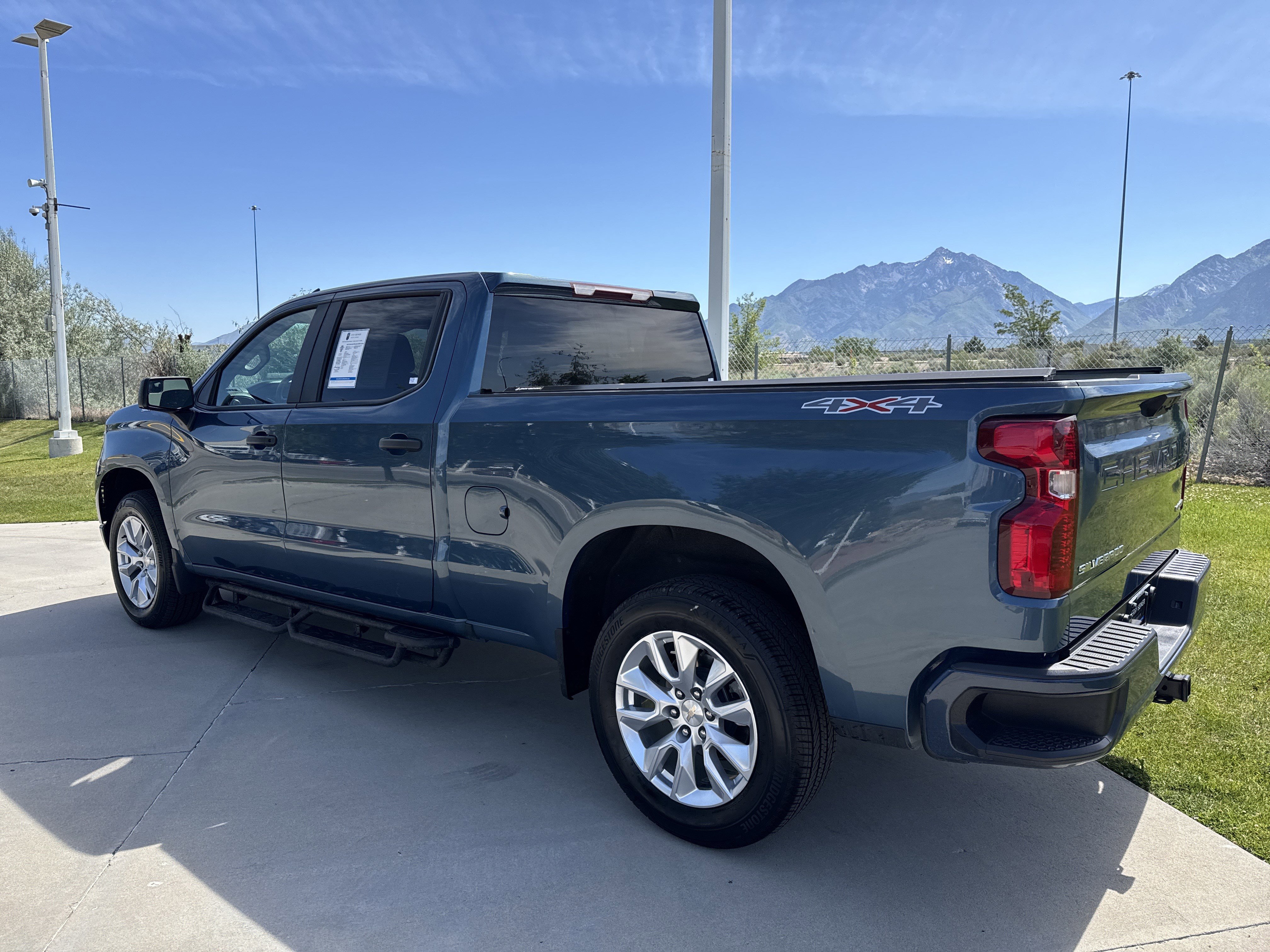Used 2024 Lakeshore Blue Metallic Chevrolet Custom image 3