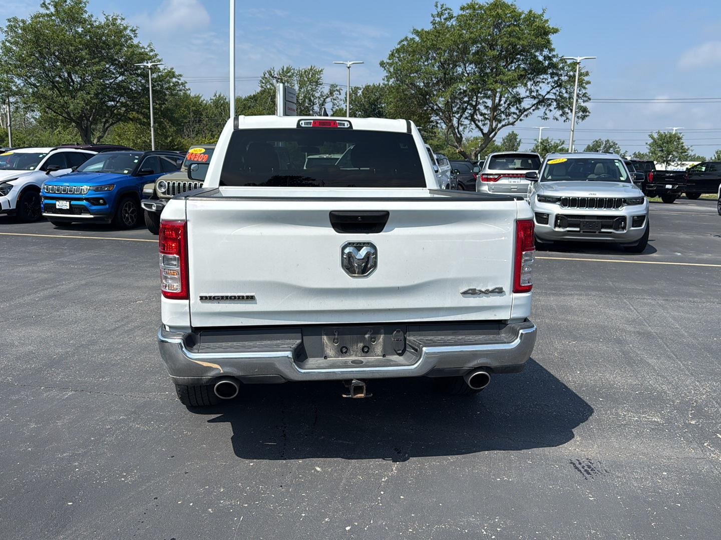 Used 2024 Bright White Clearcoat Ram Big Horn image 5