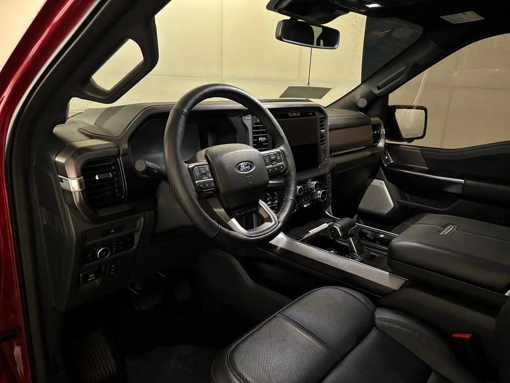 Certified Used 2025 Red Ford Platinum image 5