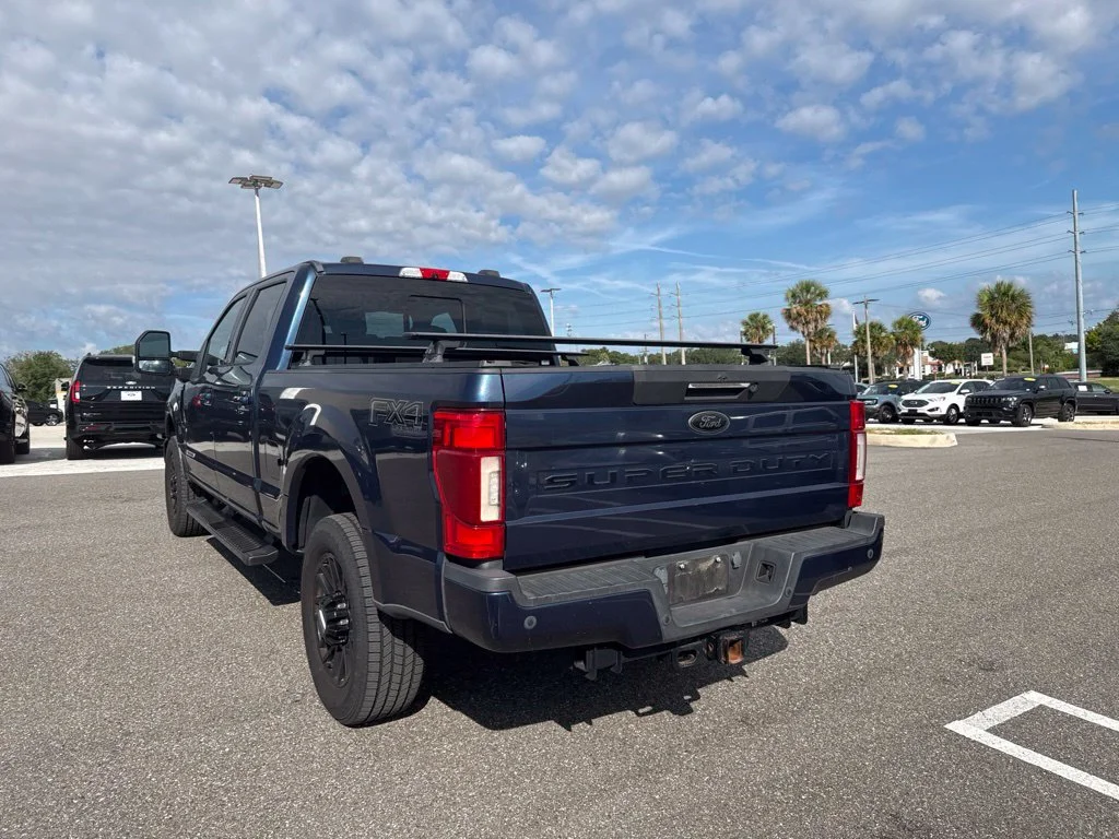 Used 2020 Blue Ford Lariat image 3