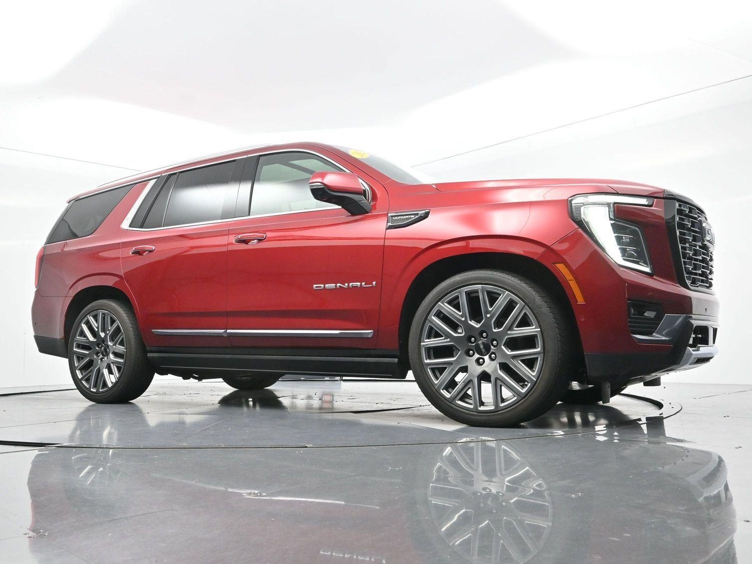 Used 2025 Volcanic Red Tintcoat GMC Denali Ultimate image 55