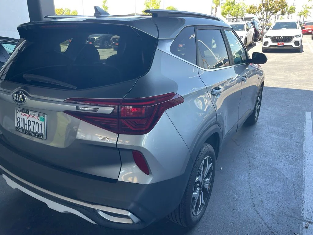 Used 2021 Gray Kia EX image 11