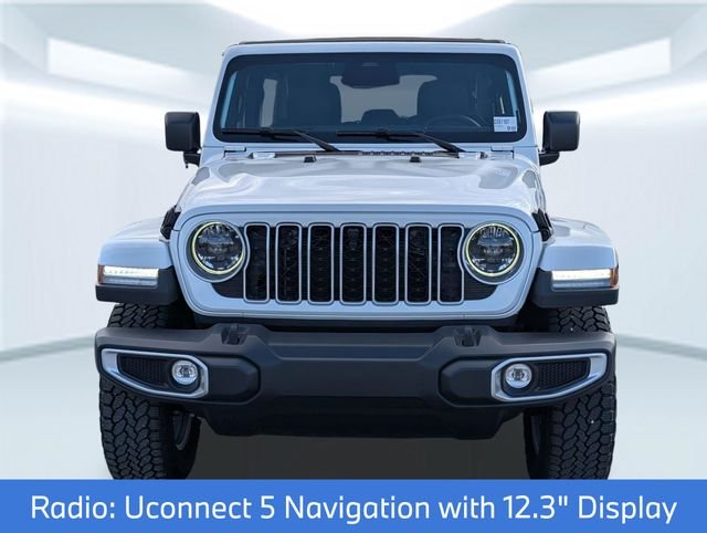 New 2026 Bright White Clear-Coat Exterior Paint Jeep Sahara image 11