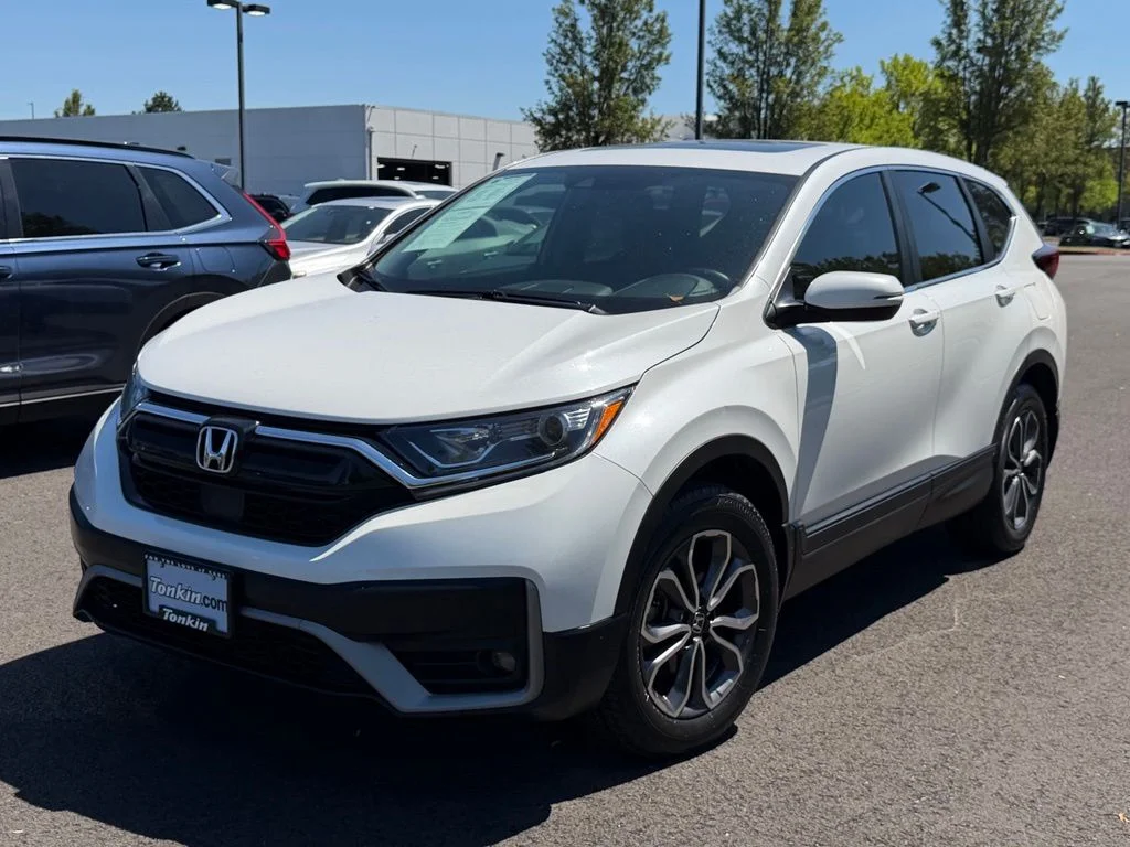 Used 2020 Platinum White Pearl Honda EX-L image 4