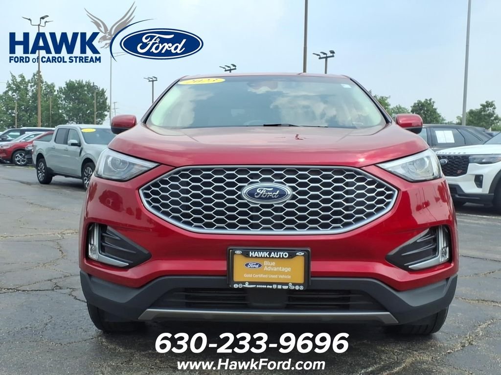 Used 2023 Red Ford SEL image 2