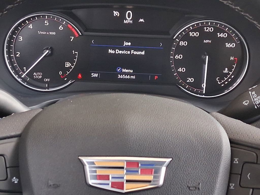 Used 2023 Crystal White Tricoat Cadillac Sport image 13