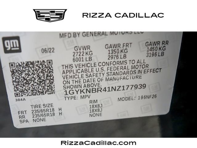 Used 2022 Stellar Black Metallic Cadillac Luxury image 25