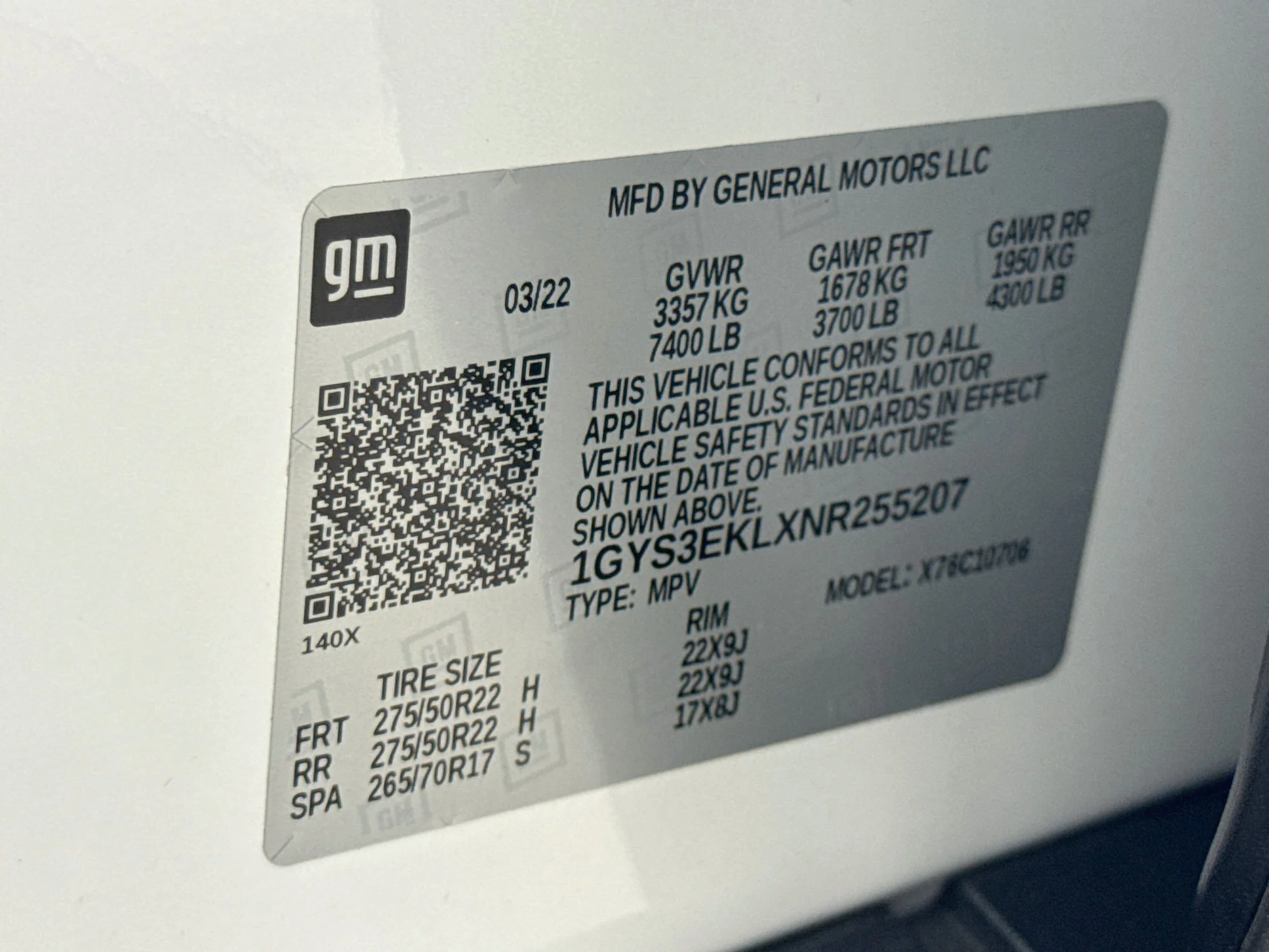 Used 2022 Crystal White Tricoat Cadillac Sport image 36