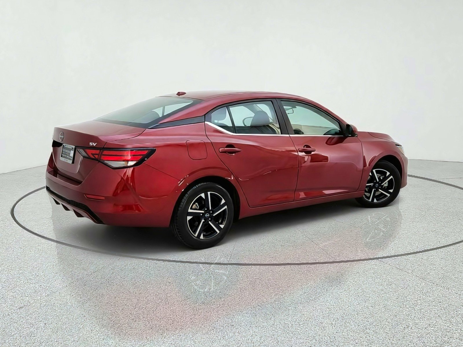 Used 2024 Scarlet Ember Tintcoat Nissan SV image 8