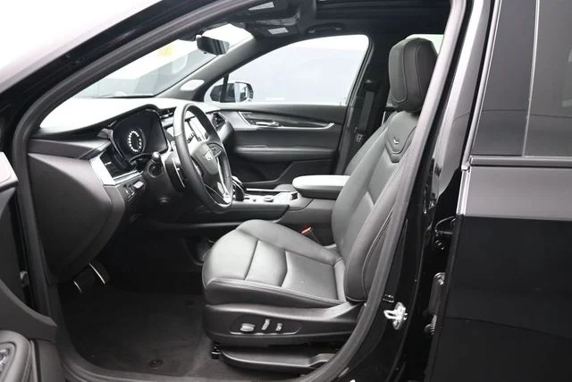 Certified Used 2025 Stellar Black Metallic Cadillac Sport image 10