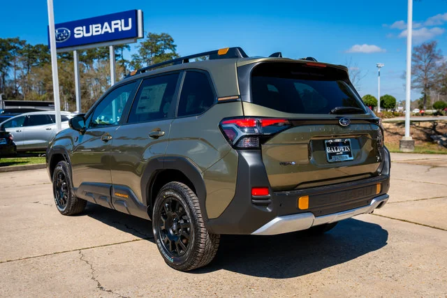 New 2026 Autumn Green Metallic Subaru Wilderness image 4