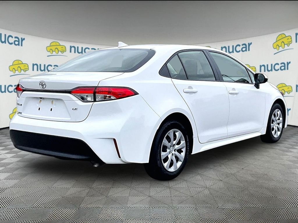 Used 2023 White Toyota LE image 6