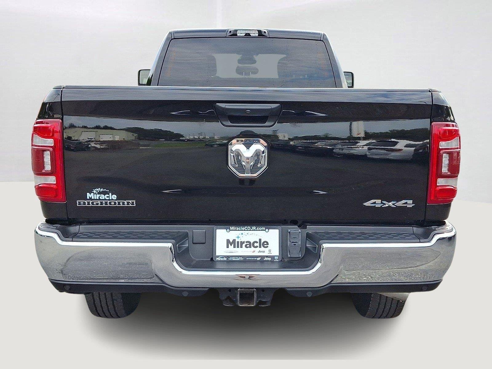 Used 2024 Diamond Black Crystal Pearlcoat Ram Big Horn image 5