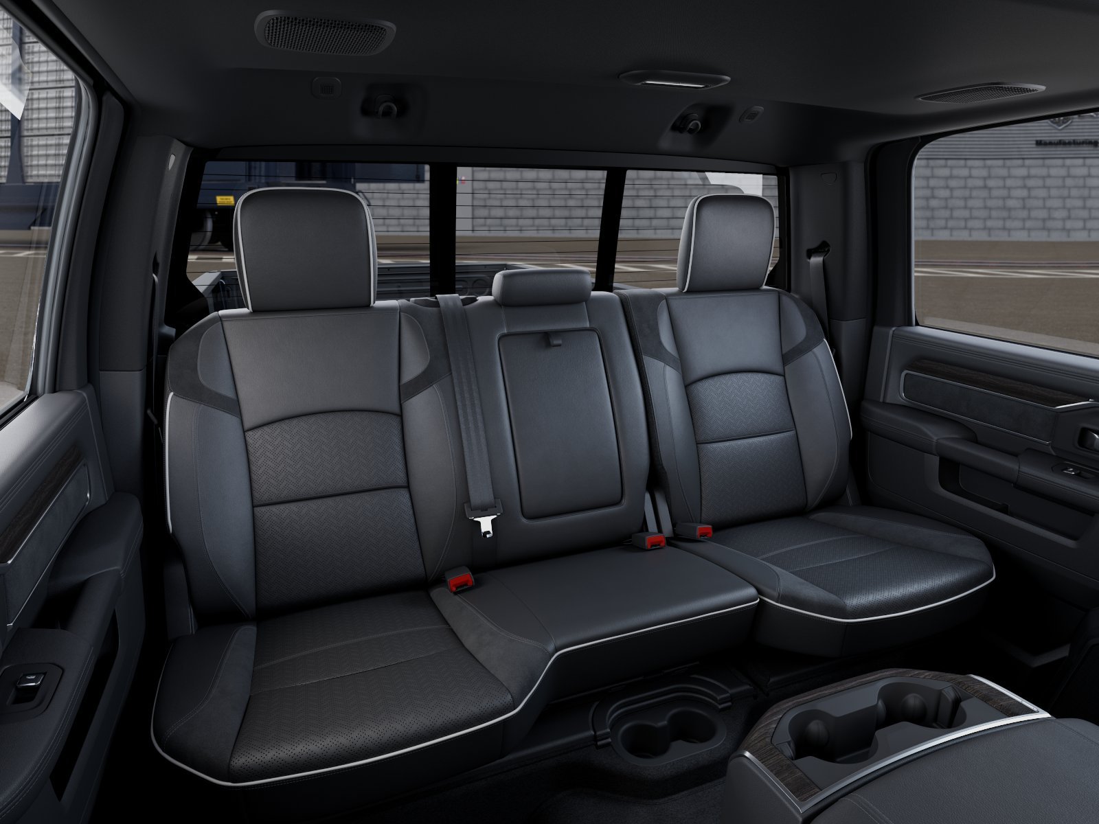 New 2026 Diamond Black Crystal Pearl-Coat Exterior Paint RAM LARAMIE image 15