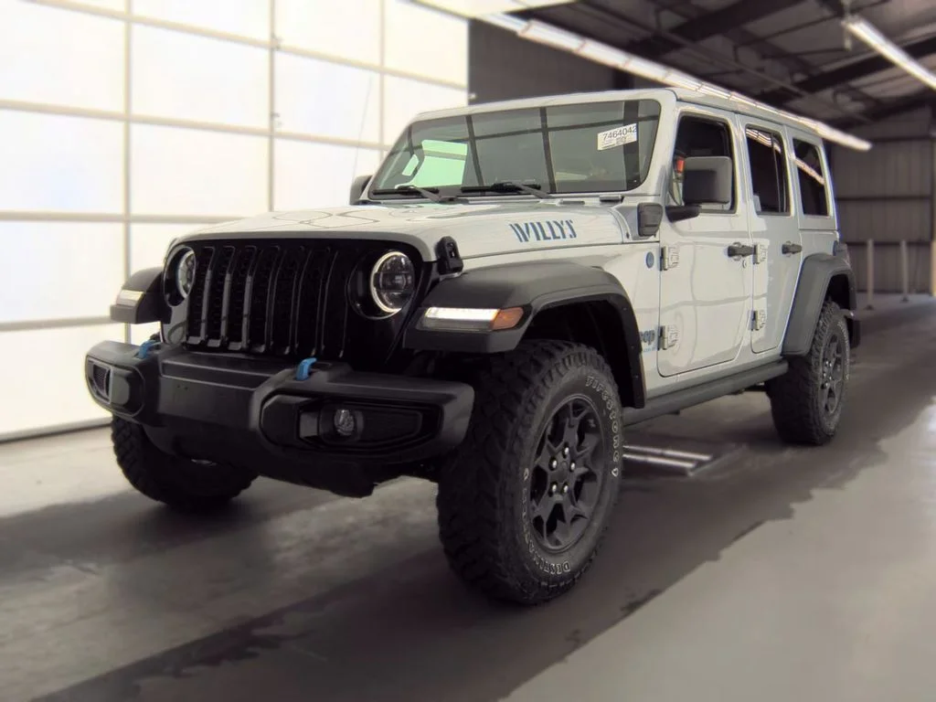Used 2023 Silver Jeep Willys 4xe image 1
