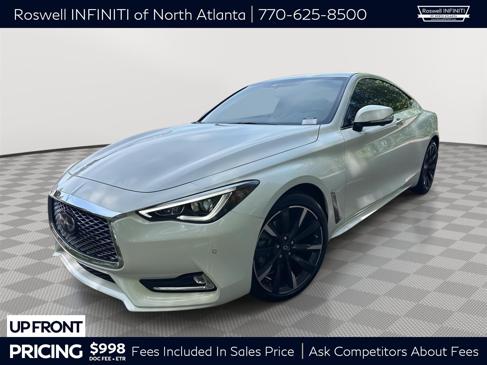 Used 2022 Pure White INFINITI LUXE image 1