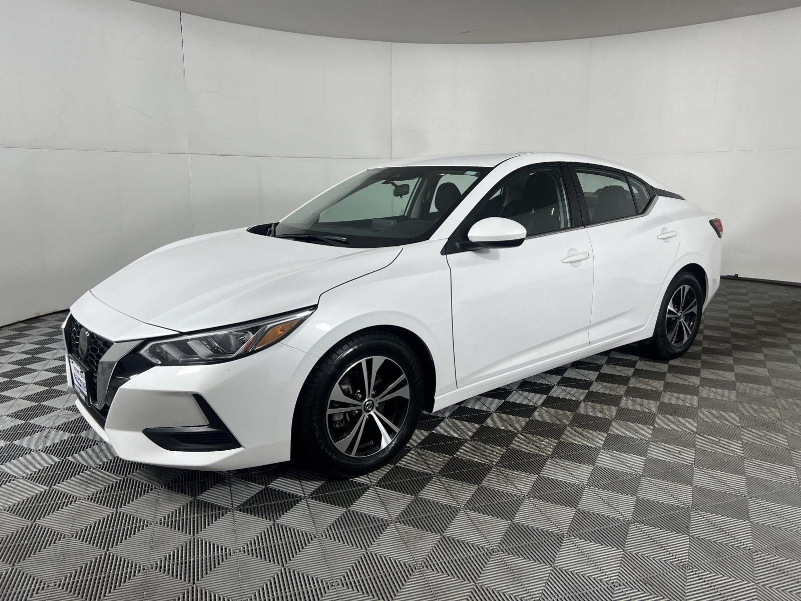 Used 2023 Aspen White Tricoat Nissan SV image 4