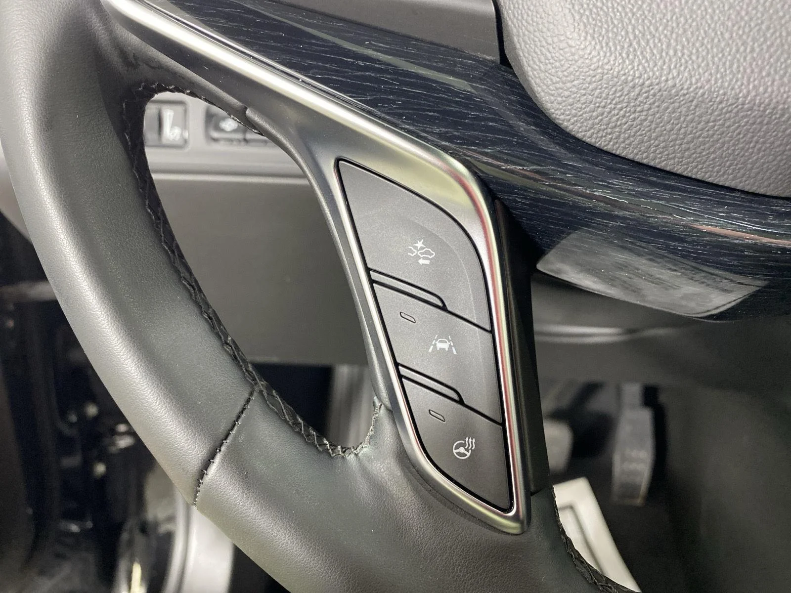 Used 2025 Stellar Black Metallic Cadillac AWD Premium Luxury image 21