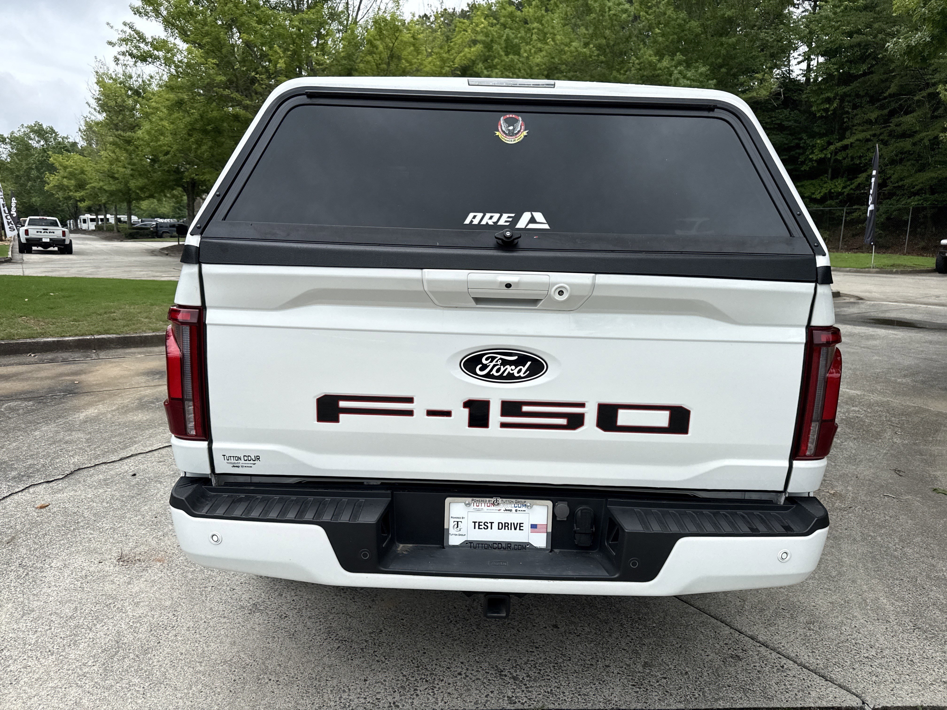 Used 2024 White Metallic Ford Platinum image 6
