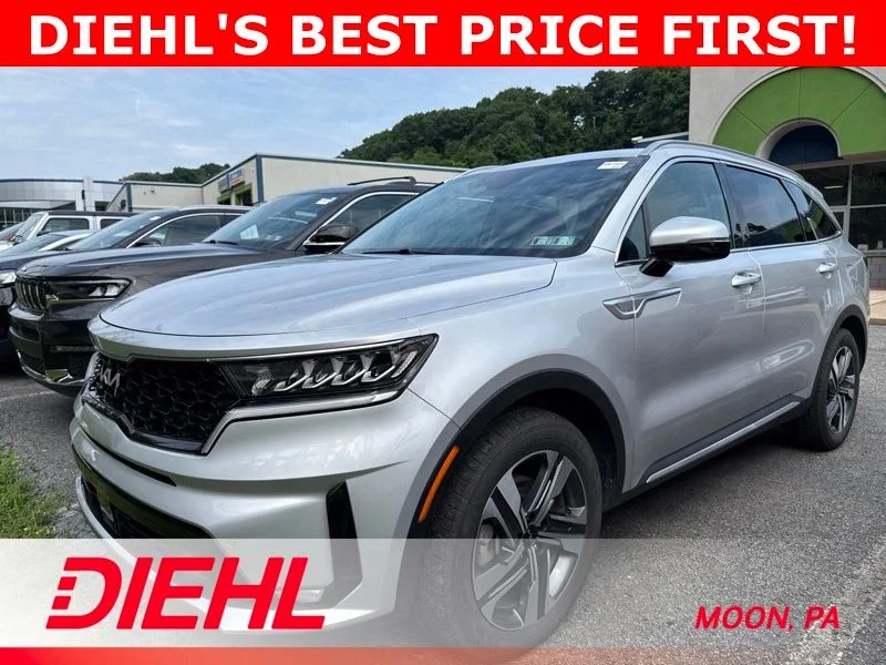 Used 2023 Silver Kia EX image 1