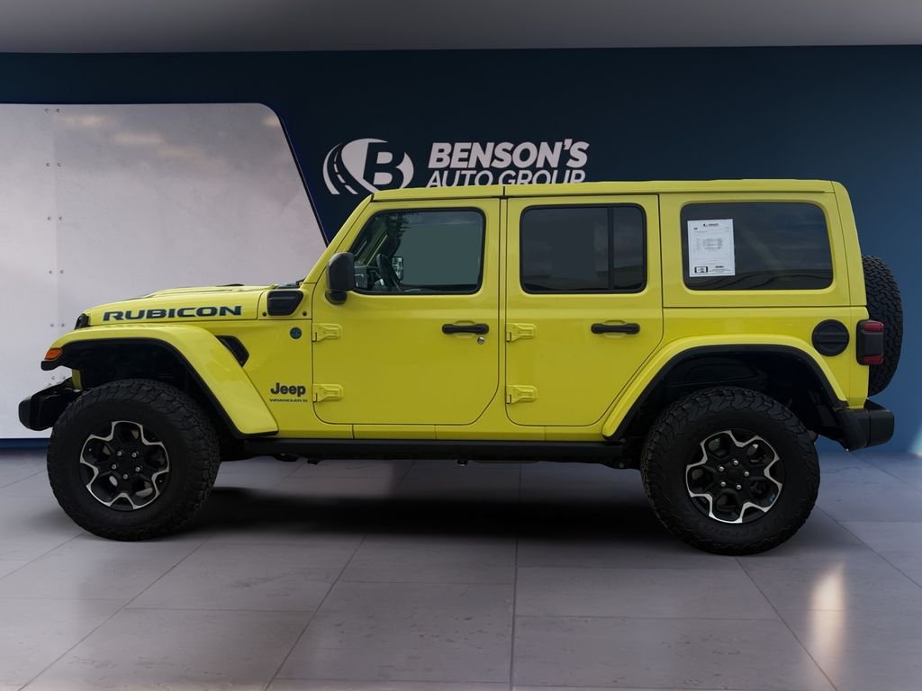 Used 2023 Jeep Wrangler 4xe Rubicon 4XE with VIN 1C4JJXR62PW580649 for sale in San Antonio, TX