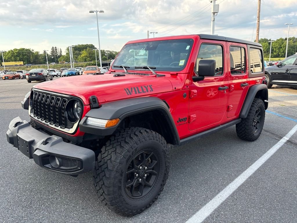 Used 2025 Red Jeep Willys image 3