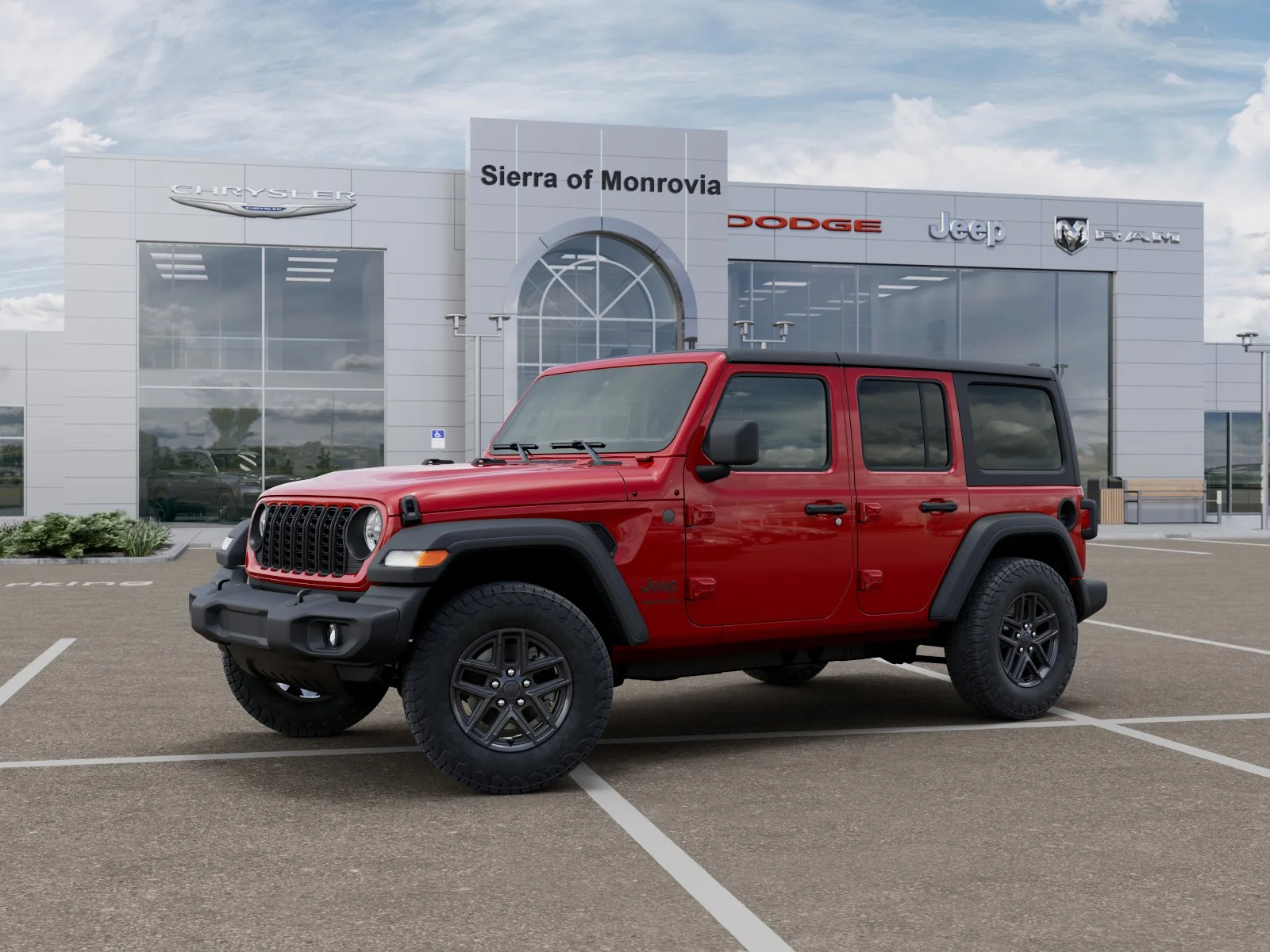 New 2026 Firecracker Red Clear-Coat Exterior Paint Jeep  image 28