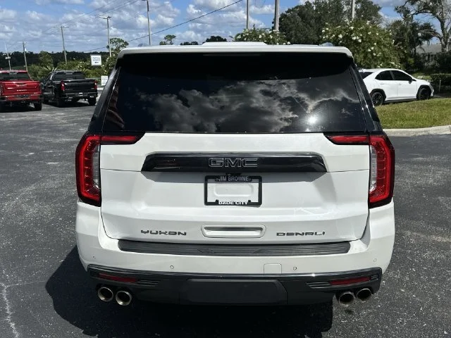 Used 2023 WHITE FROST TRICOAT GMC Denali Ultimate image 7